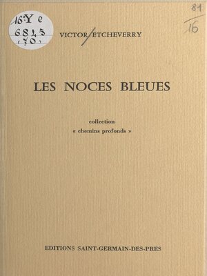 cover image of Les noces bleues